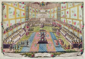 Coronation of Louis XVI at Reims Cathedral on 11 June, 1775 by French School