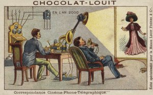 Corresponding by Cinemaphonotelegraphy in the year 2000 by French School