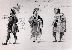 Costume designs for 