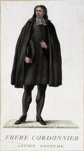 Costume of brother shoemaker, old costume by French School