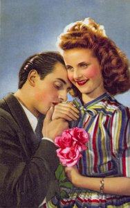Couple with roses, c.1930