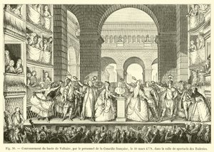 Crowning of Voltaire