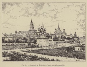 Troitzko Convent by French School