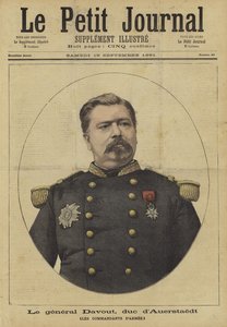 Cover of Le Petit Journal, 19 September 1891 by French School