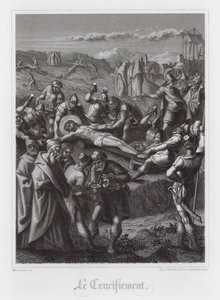 Crucifixion of Jesus Christ by French School