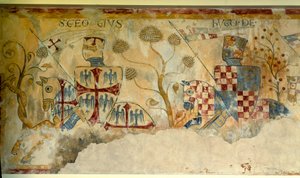 Crusade: Departure of the Knights for the Crusade (detail)