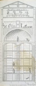 Cup of a cellar in Roquefort by French School