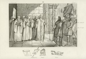 Dagobert I, King of the Franks by French School