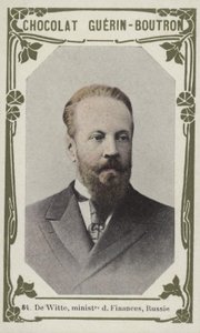 De Witte, Minister of Finance, Russia