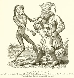 Death and the Jew by French School