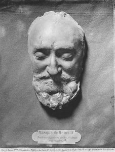 Death mask of Henry IV of France