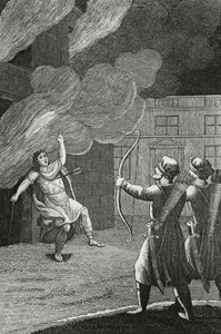Death of Alcibiades by French School