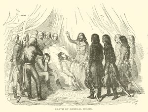 Death of General Hoche by French School