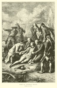 Death of General Wolfe, 1759 by French School