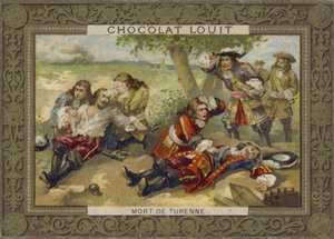 Death of Marshal Turenne at the Battle of Salzbach, 27 July 1675 by French School