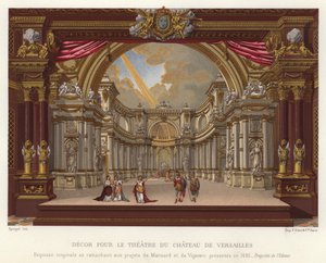Decor for the Theatre of the Chateau de Versailles by French School