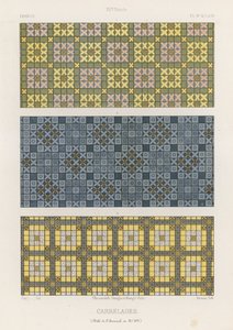 Decorative Tiles of 15th-Century France by French School