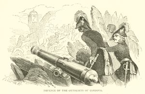 Defence of the outskirts of Cordova by French School
