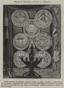 Degree of a Knight of the East and West by French School