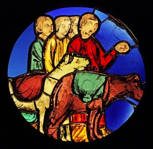 Jacob and His Sons Travel to Egypt by French School