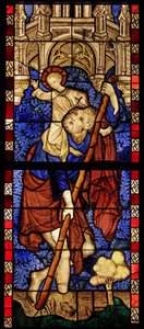 St Christopher, originally from a church in Cologne by French School