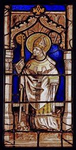 St Lambert, originally from the Upper Rhine by French School