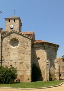 View of the east end of the church