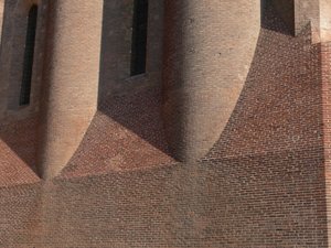 Detail of the Brickwork by French School