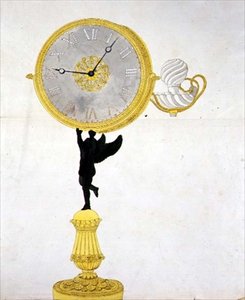 Design for an Ormolu Clock, c.1825
