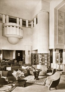Design for the Hall of Pavilion Primavera at the Exposition Internationale in Paris in 1925