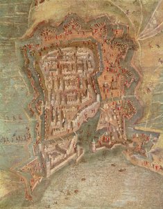 The Siege of La Rochelle by Troops of Cardinal Richelieu in 1627-68 (detail)