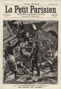 Disastrous train crash at Adelia, Algeria by French School