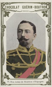 Don Jaime de Bourbon of Spain by French School