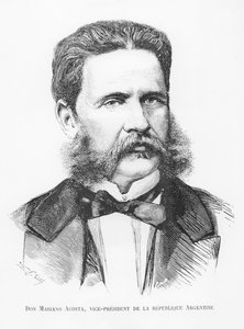 Don Mariano Acosta, Vice President of Argentina