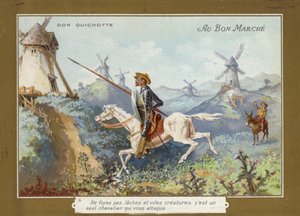 Don Quixote on Horseback