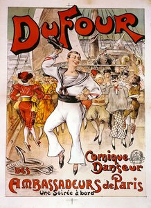 Du Four poster by French School