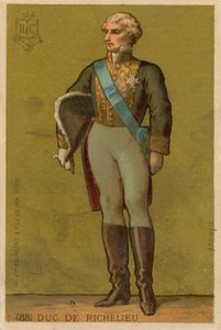 Duke of Richelieu by French School