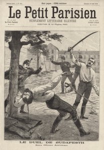 Duel between two Austro-Hungarian army officers in Budapest