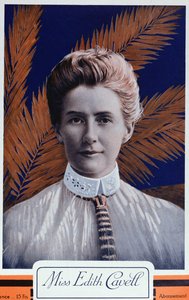 Edith Cavell from Le Petit Journal, 1915