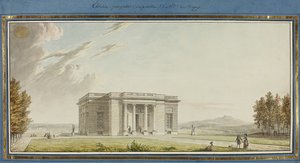 Elevation Perspective of the Pavilion of Madame Du Barry by French School