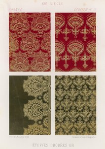 Embroidered Fabrics of 15th-Century France by French School