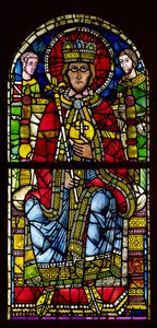 Emperor Charlemagne by French School