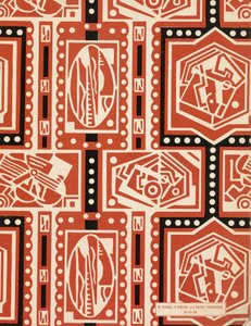 End Paper from Art-Gout-Beaute, circa 1920s by French School