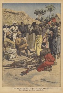 End of a revolt by the Abes people of Ivory Coast