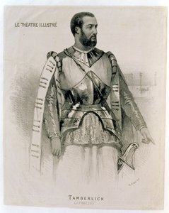 Enrico Tamberlick as Othello, from The Illustrated Theatre by French School