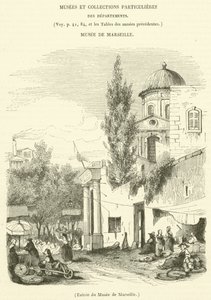 Entrance of the Marseille Museum by French School