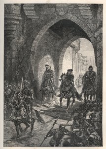 French King Charles VI Returns to Paris After the Crushing of the Revolt of Maillotins in 1382 by French School