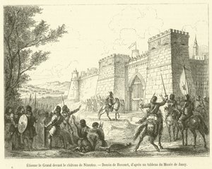 Stephen the Great Before the Castle of Niamtzo by French School