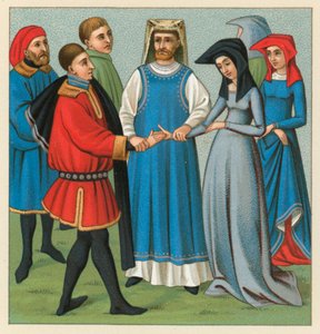 Europe Middle Ages Costume by French School