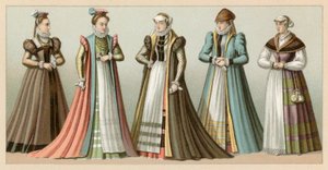 Europe XVIth Century Costume by French School